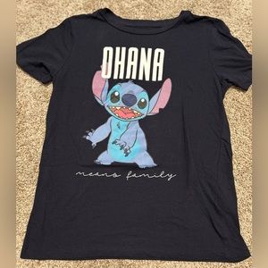 Disney Stitch T-Shirt Juniors Size Medium
